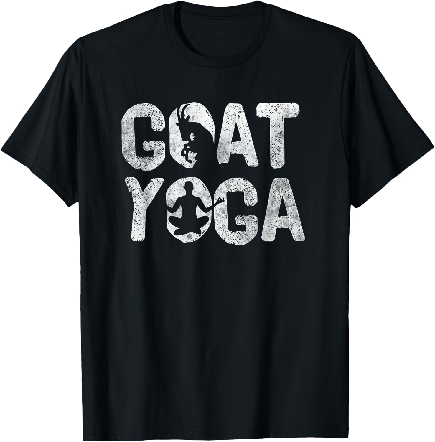 Goat Yoga T-Shirt - T-Shirt | Black