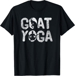 Goat Yoga T-Shirt - T-Shirt | Black