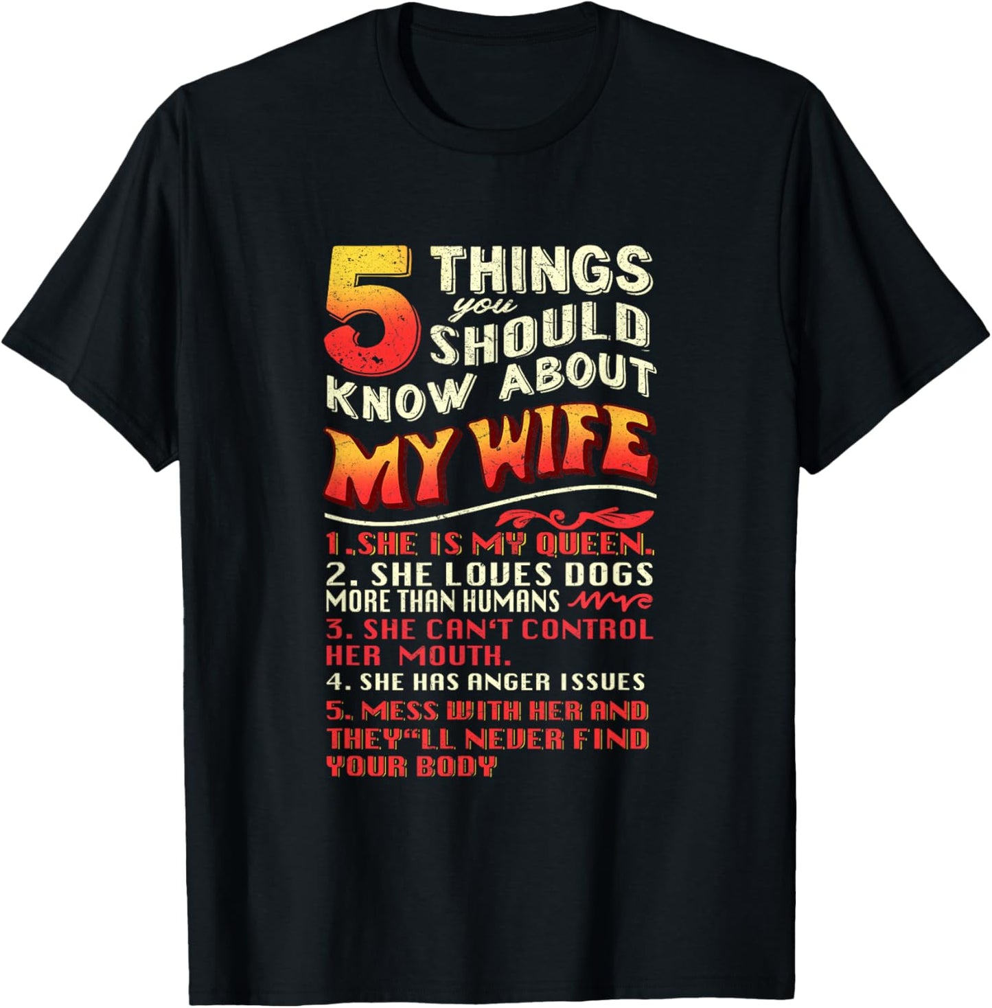 Husband T-Shirt - T-Shirt | Black