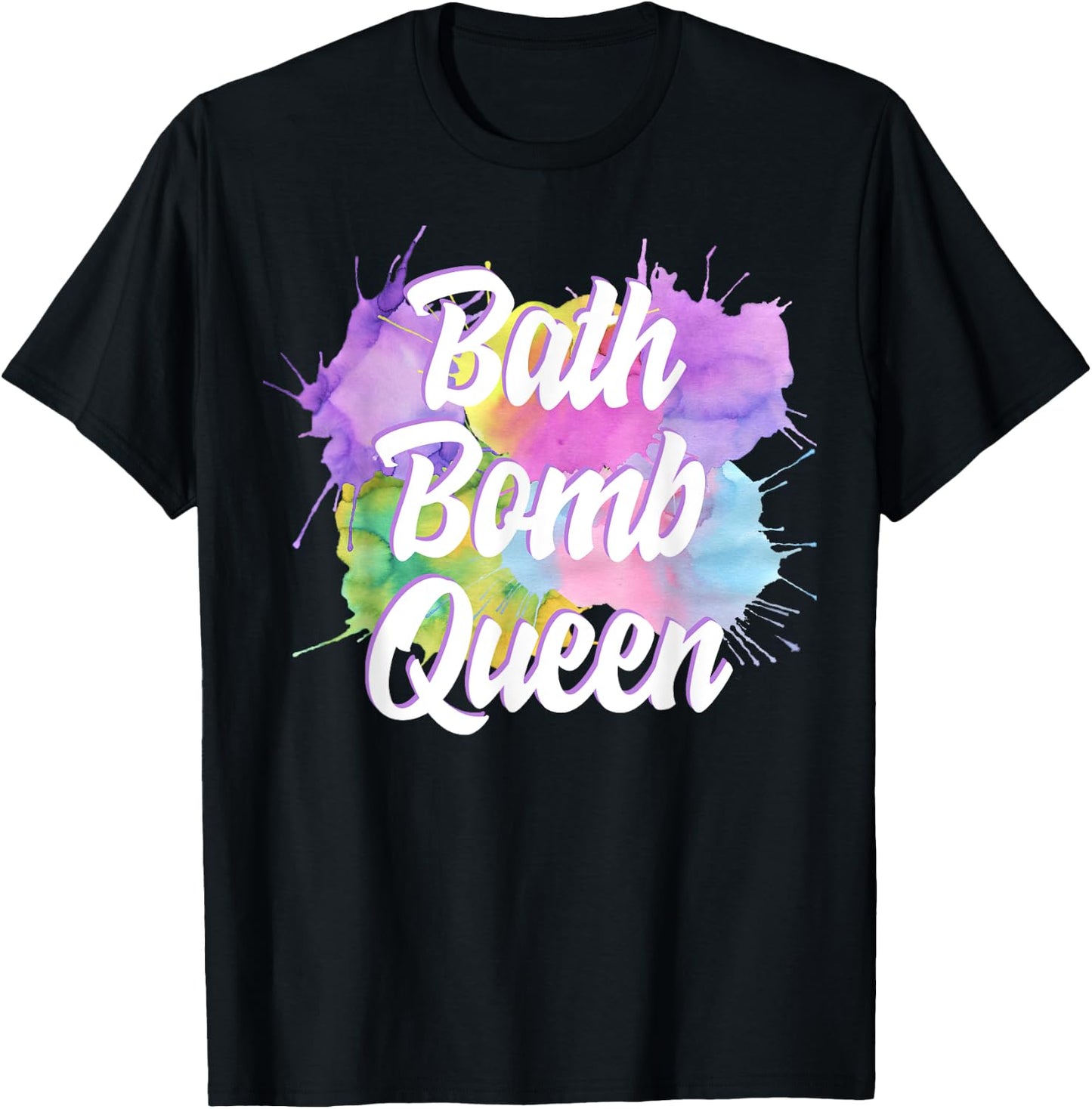 Bath Bomb Maker Queen Birthday Party Gift T-Shirt - T-Shirt | Black