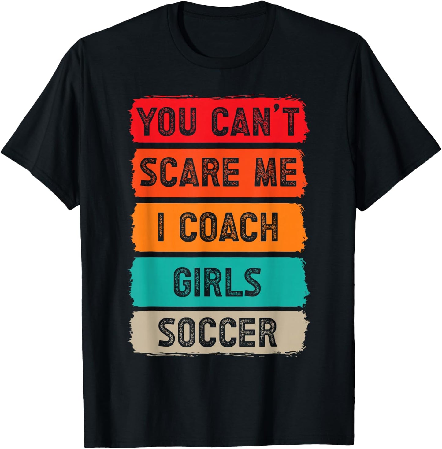 Soccer Girl Coach T-Shirt - T-Shirt | Black