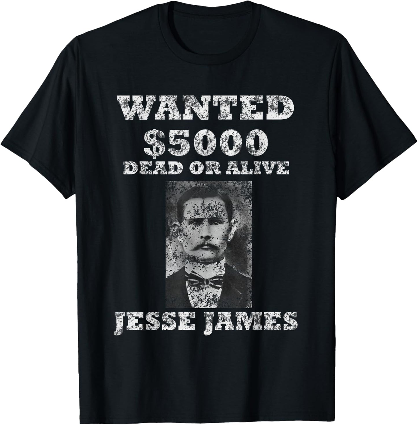 OutLaw Jesse James T Shirt T-Shirt - T-Shirt | Black