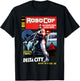 RoboCop Delta City Magazine Cover Poster T-Shirt - T-Shirt | Black