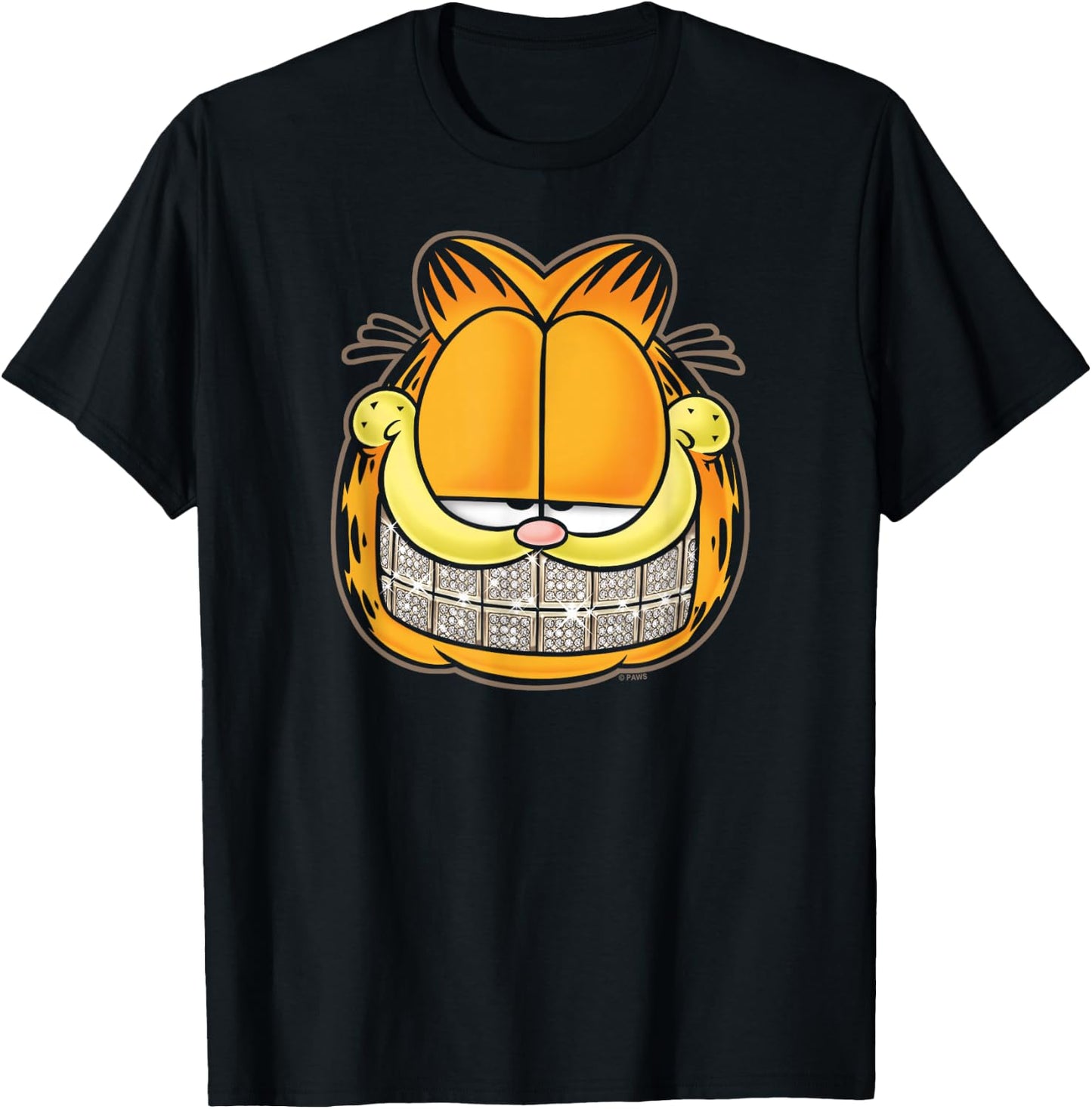 Garfield Nice Grill T-Shirt - T-Shirt | Black