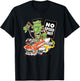 1956 Funny Cartoon Hot Rod Monster Vintage Car T-Shirt - T-Shirt | Black