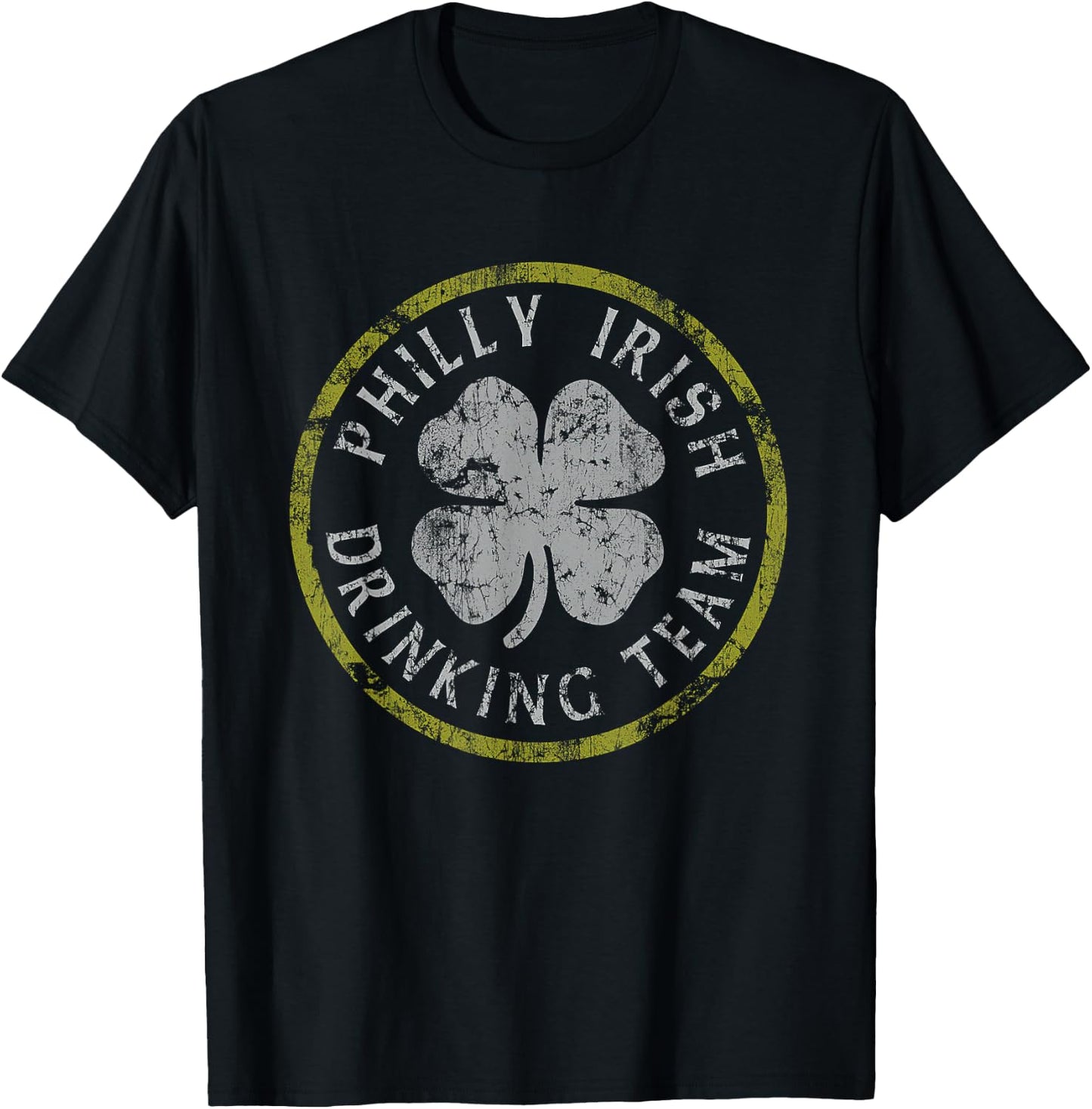 Philly Philadelphia Irish Drinking Team St Patricks Day T-Shirt - T-Shirt | Black