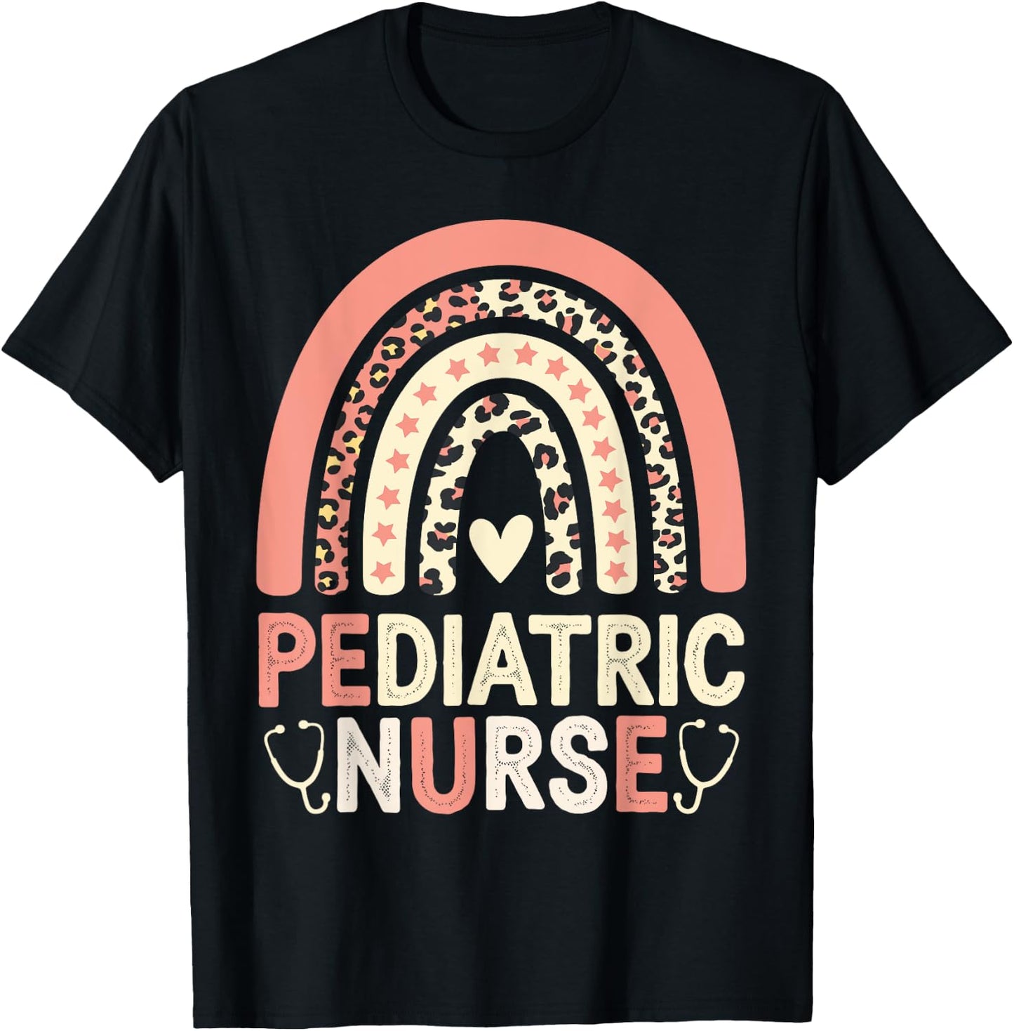 Pediatric Nurse T-Shirt - T-Shirt | Black