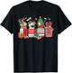 Christmas Nurse Funny Peppermint Mocha Propofol ER ED ICU RN T-Shirt - T-Shirt | Black