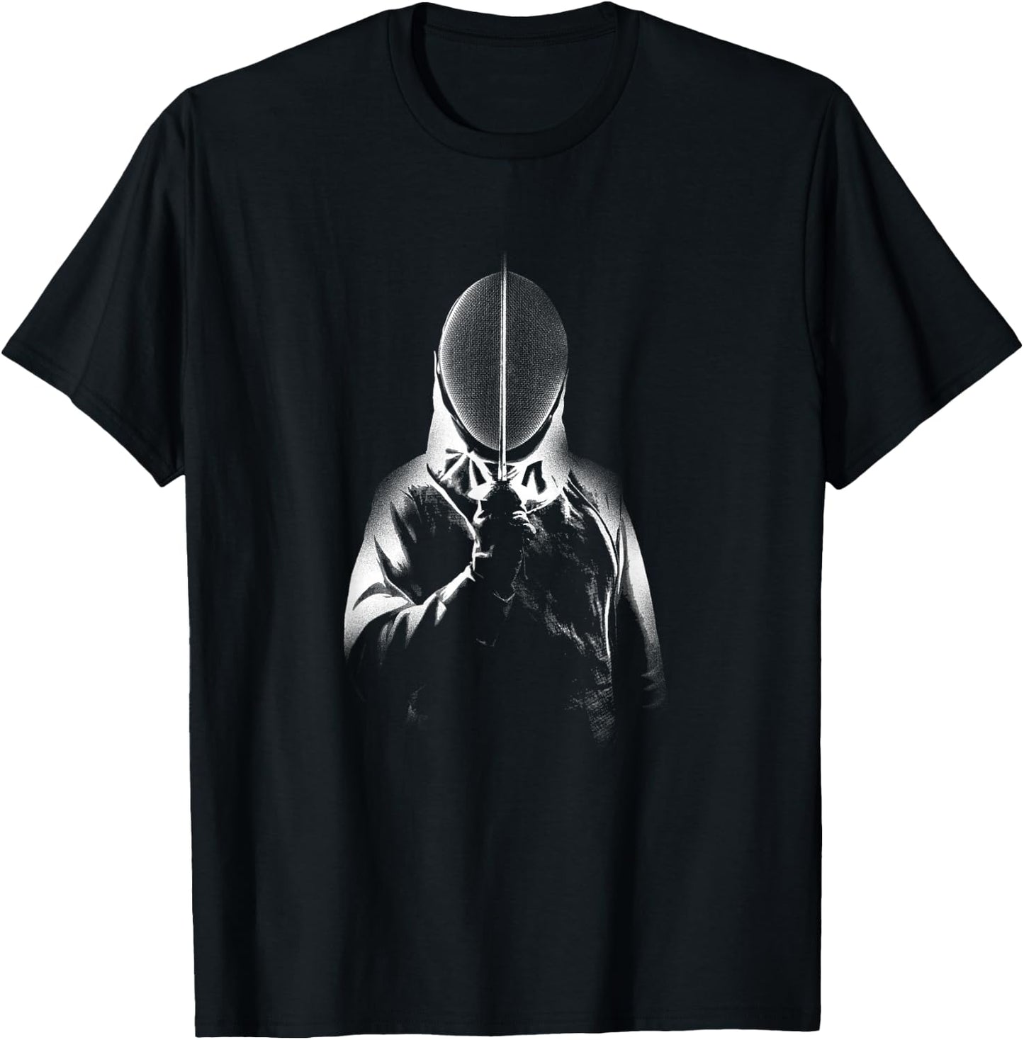 Fencing Stance Fencing T-Shirt - T-Shirt | Black