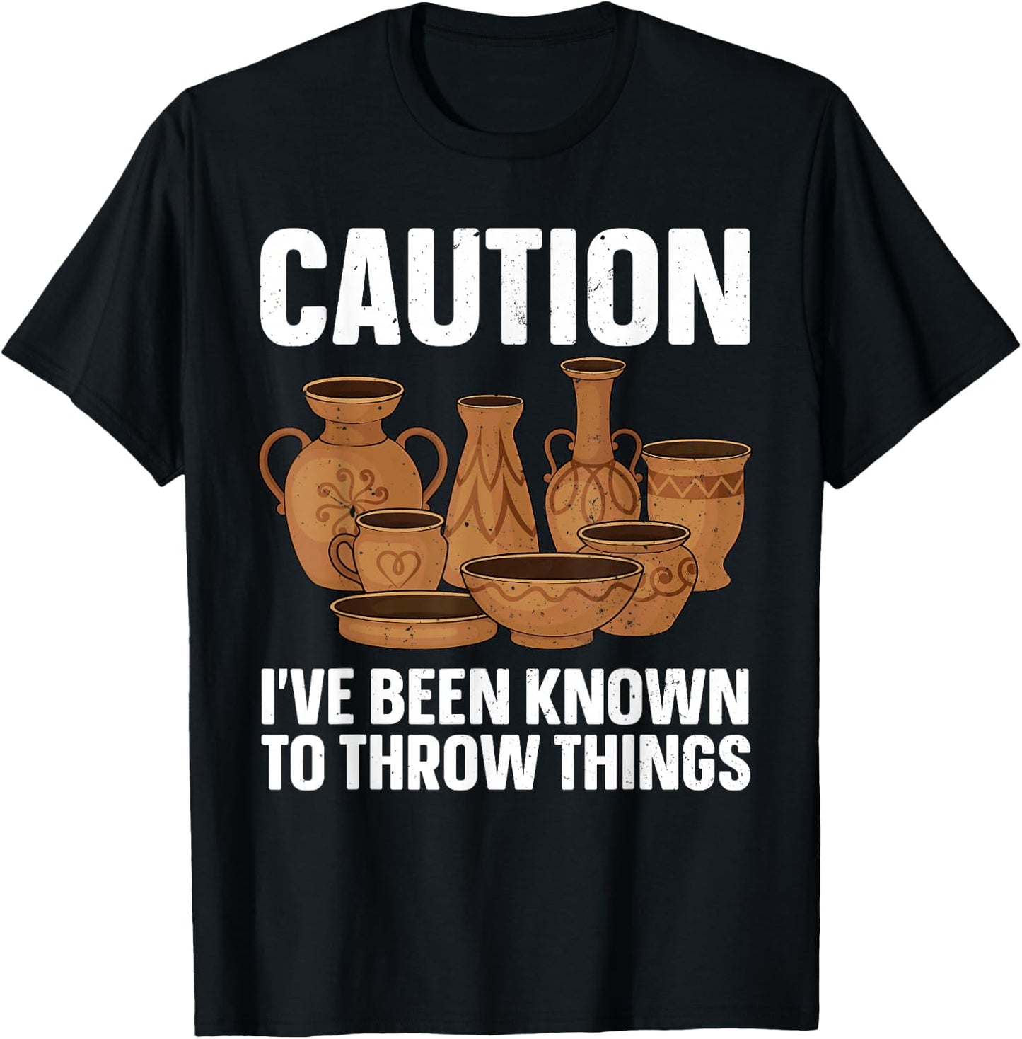 Funny Pottery Art Men Pottery Artist Pottery Maker T-Shirt - T-Shirt | Black