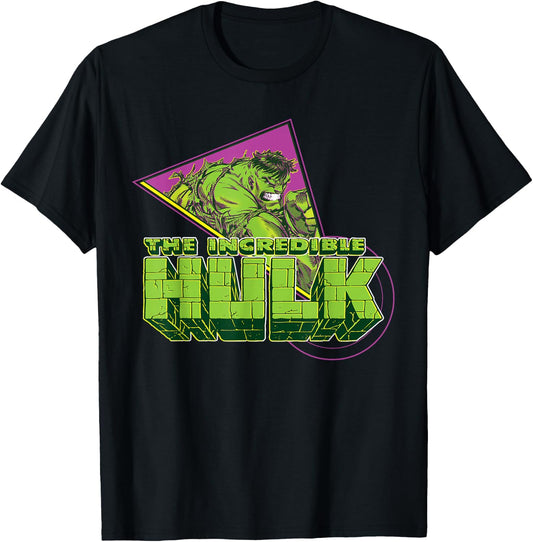 Marvel The Incredible Hulk 90s Comic Book T-Shirt - T-Shirt | Black