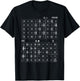 World War II - WW2 Plane Identification T-Shirt - T-Shirt | Black