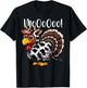 Turkey Moo Cow Costume Funny Thanksgiving T-Shirt - T-Shirt | Black