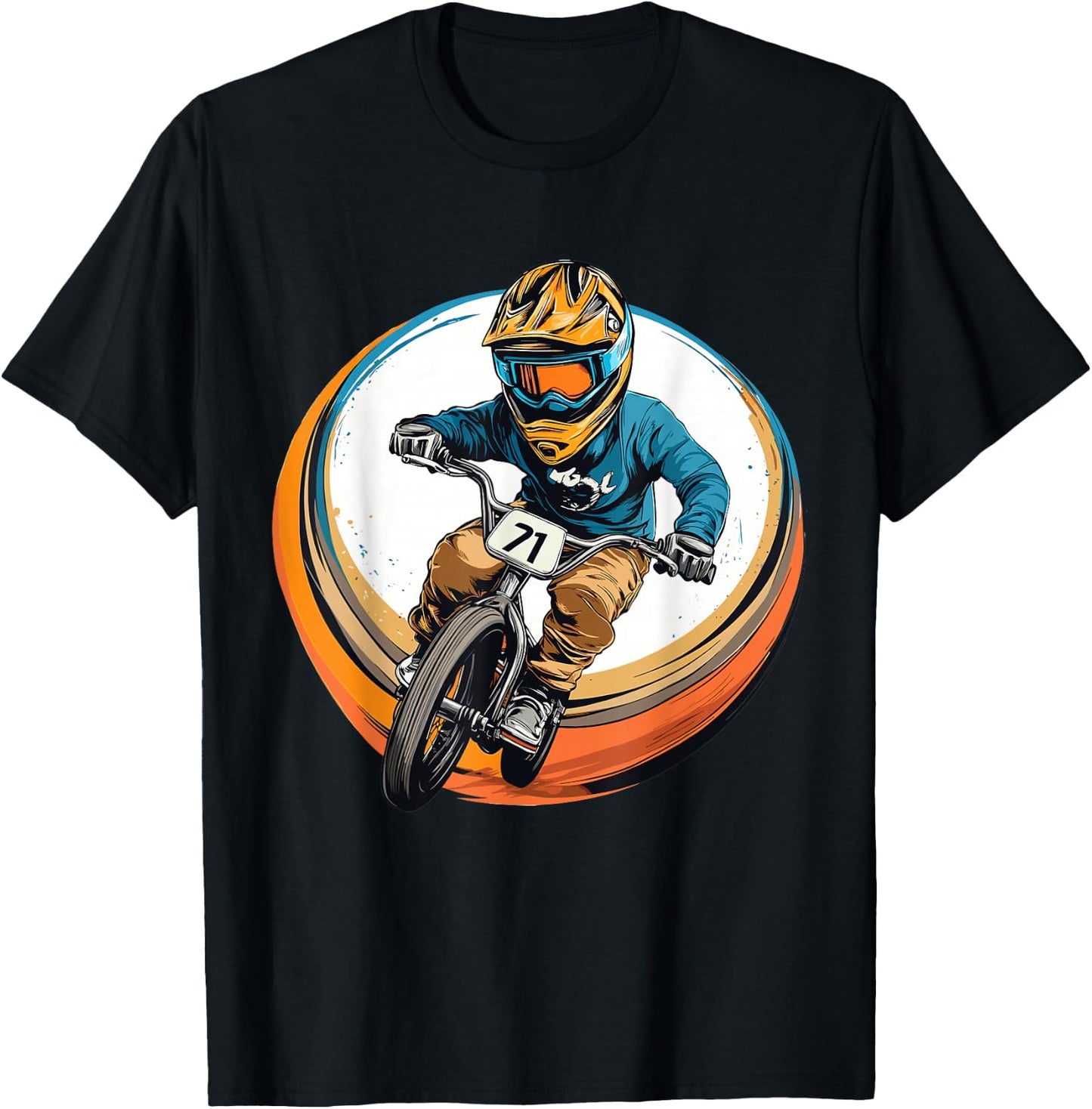 Kids BMX T-Shirt - T-Shirt | Black