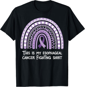 This Is My Esophageal Cancer Fighting T-Shirt - T-Shirt | Black