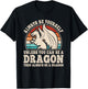 Always Be Yourself Funny Retro Dragon Men Women T-Shirt - T-Shirt | Black