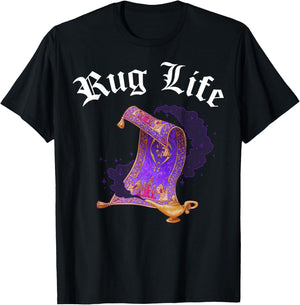 Disney Aladdin Rug Life Graphic T-Shirt - T-Shirt | Black