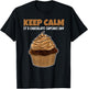 Keep Calm It's Chocolate Cupcake Day T-Shirt - T-Shirt | Black