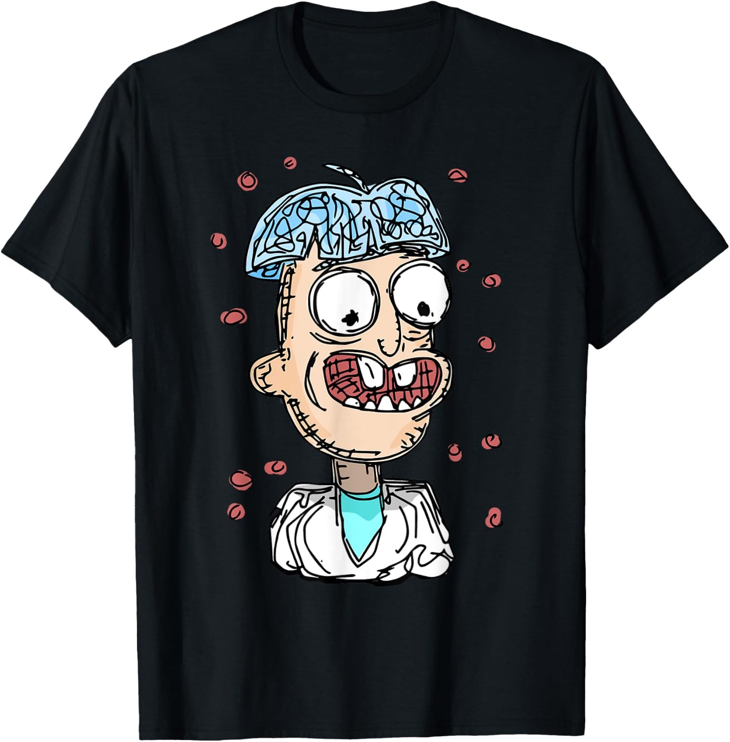 Rick and Morty - Dufus Rick T-Shirt - T-Shirt | Black