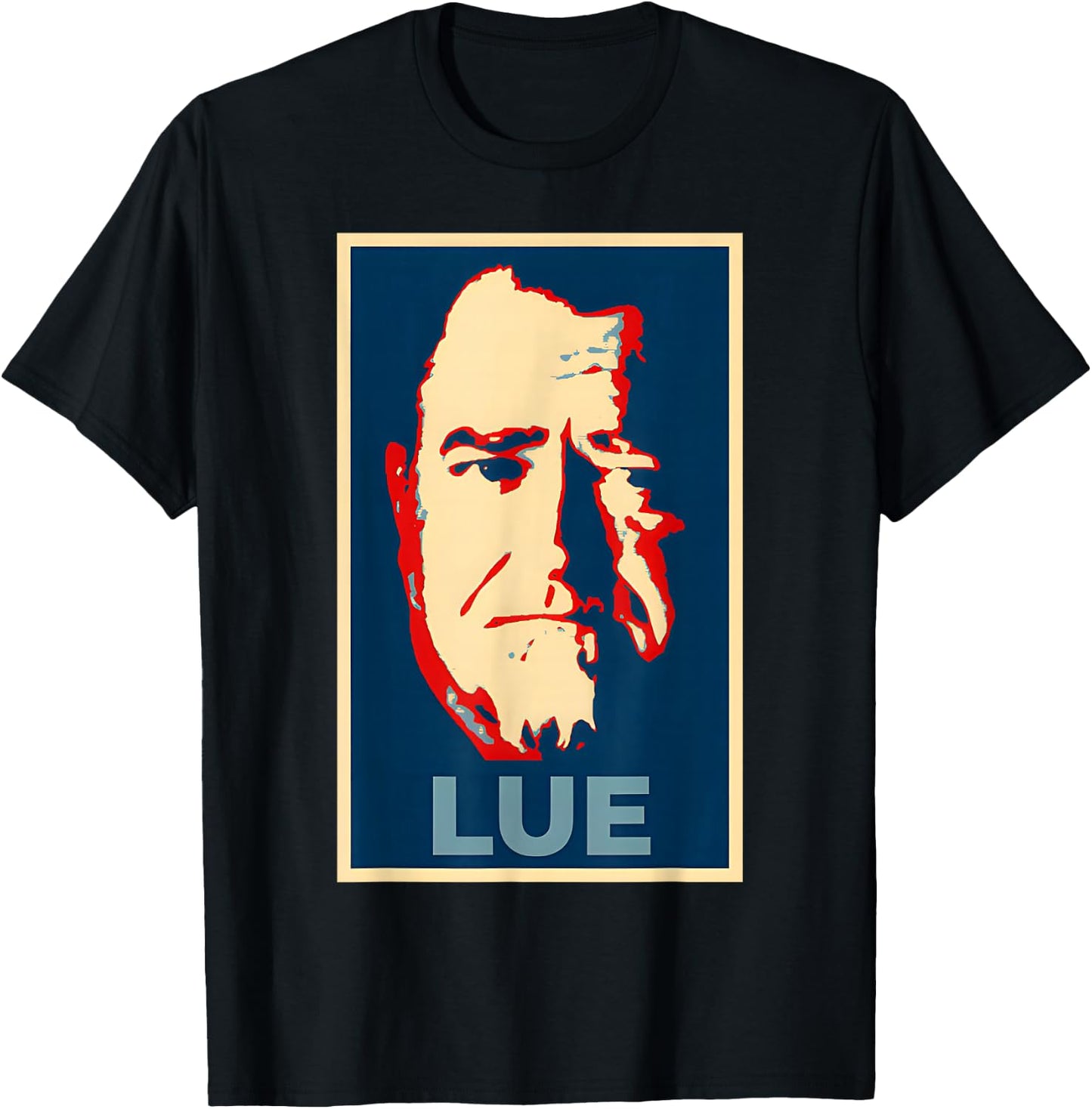 Lue UFO/UAP Whistleblower Elizondo T-Shirt - T-Shirt | Black