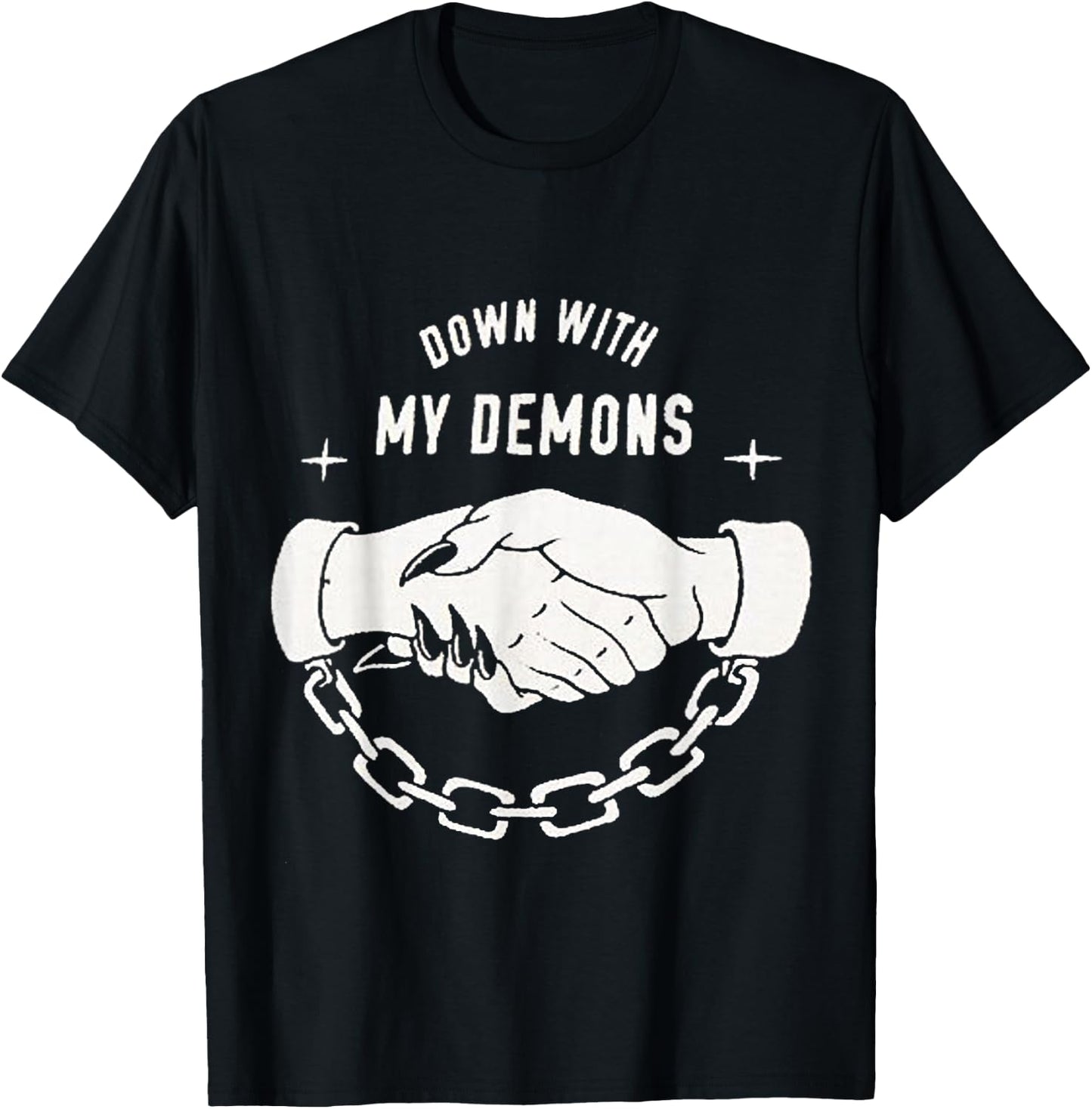 Down With My Demons T-Shirt - T-Shirt | Black