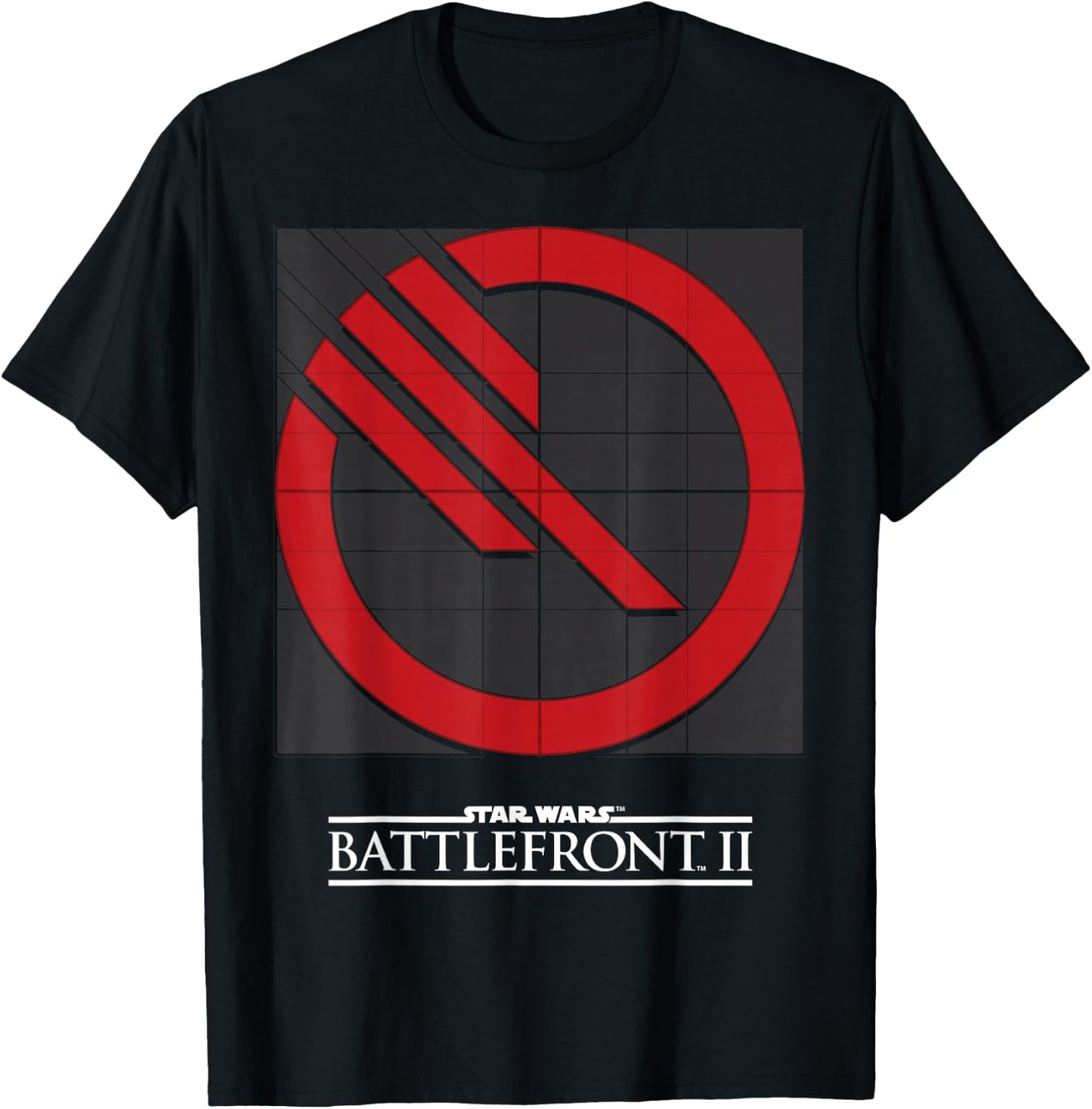 Star Wars Battlefront II Inferno Squad Logo Graphic T-Shirt - T-Shirt | Black