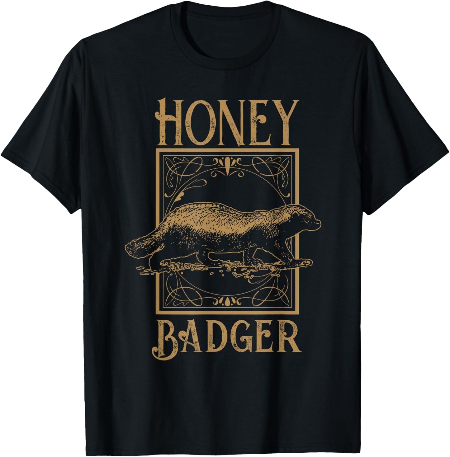 Honey Badger T-Shirt - T-Shirt | Black