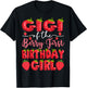 Gigi Of The Berry First Birthday Girl Strawberry Party T-Shirt - T-Shirt | Black