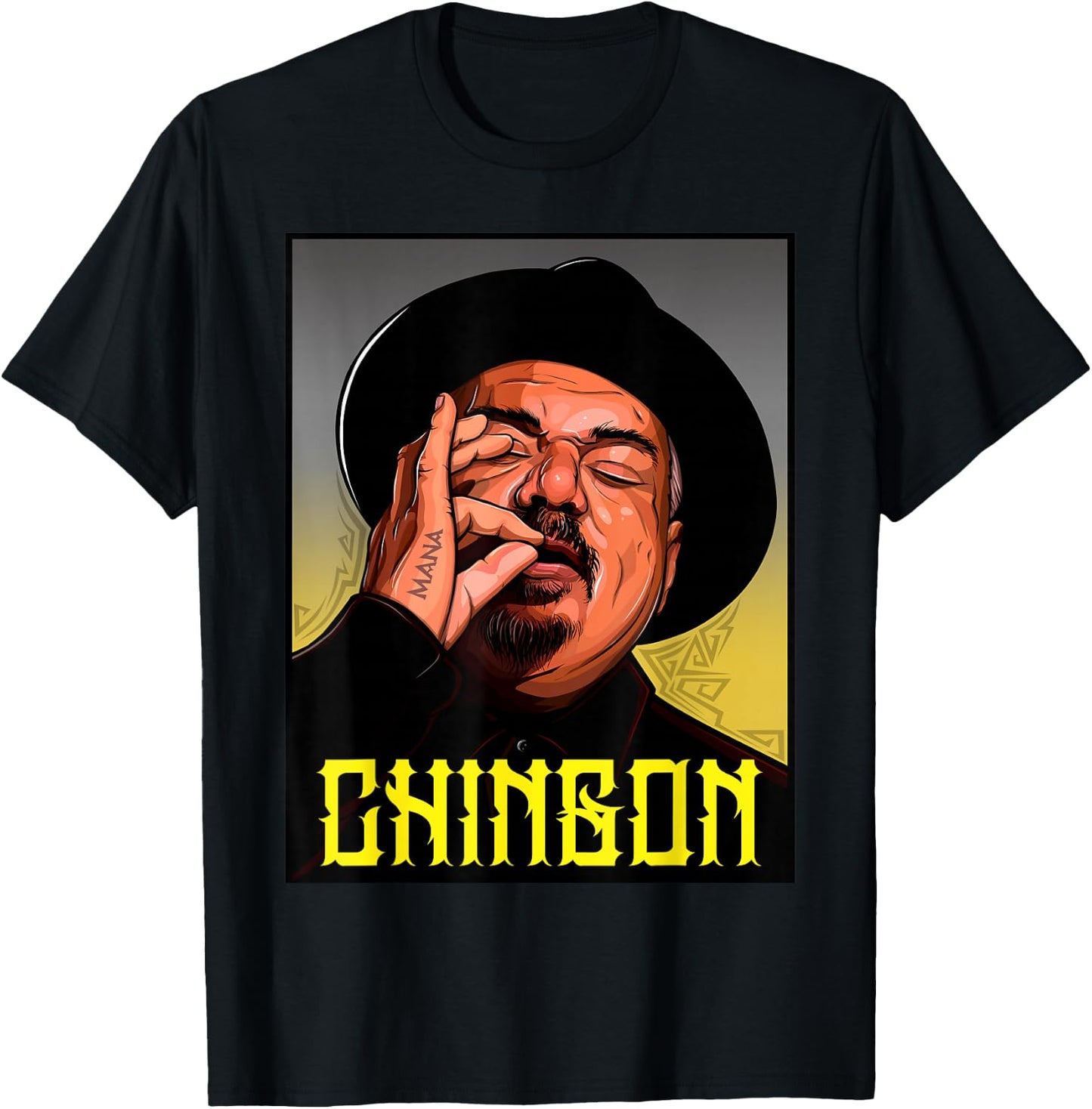 George Lopez "Nick Aztec" T-Shirt - T-Shirt | Black