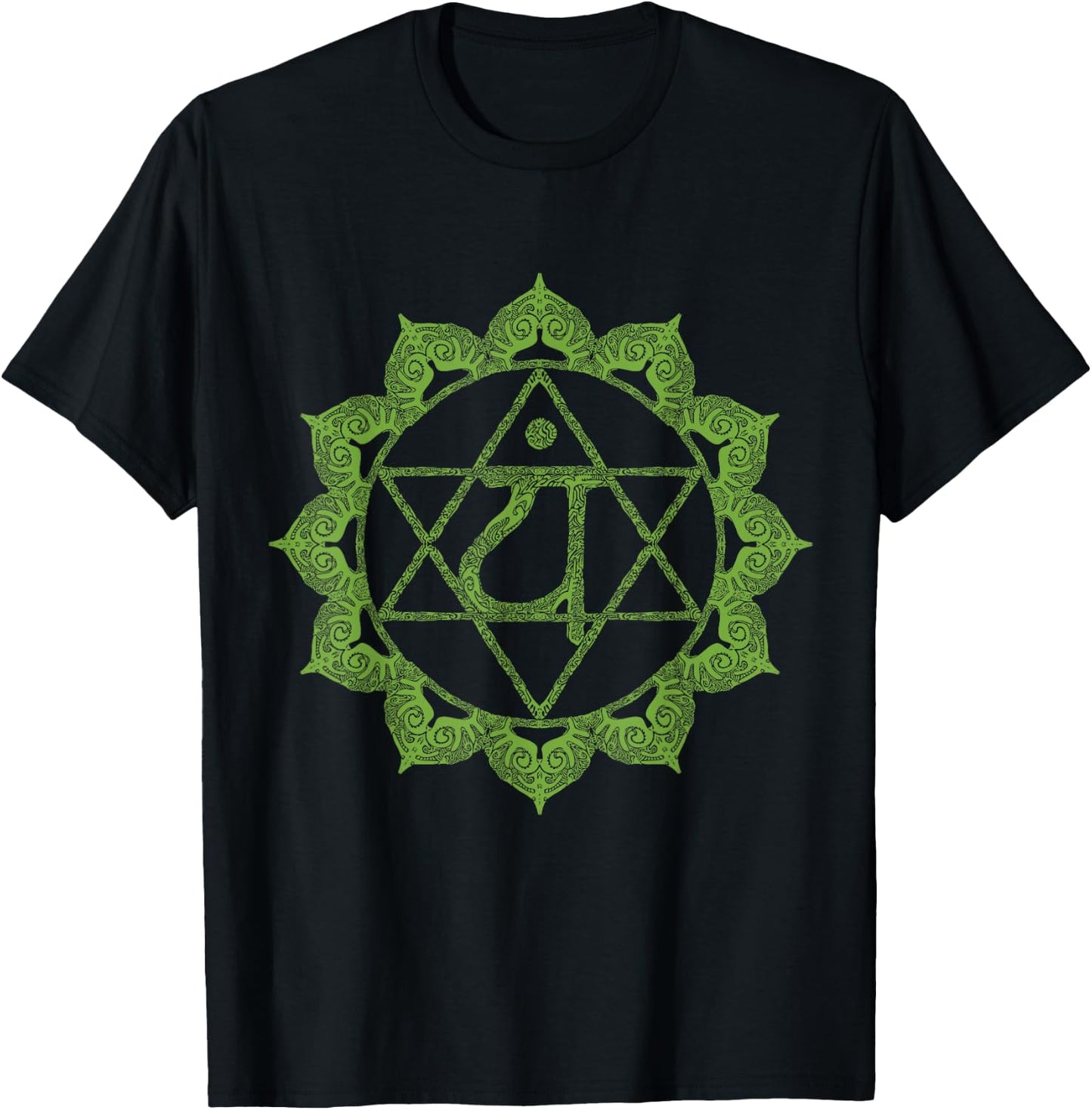 Heart Chakra T-Shirt - T-Shirt | Black