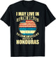 Home USA Honduras American Honduran Flag T-Shirt - T-Shirt | Black