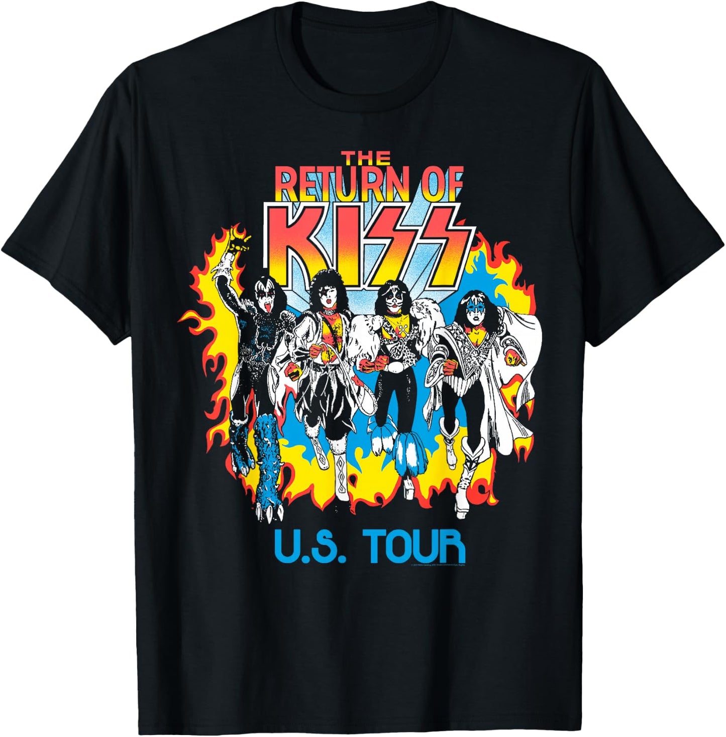 KISS - Return of KISS T-Shirt - T-Shirt | Black