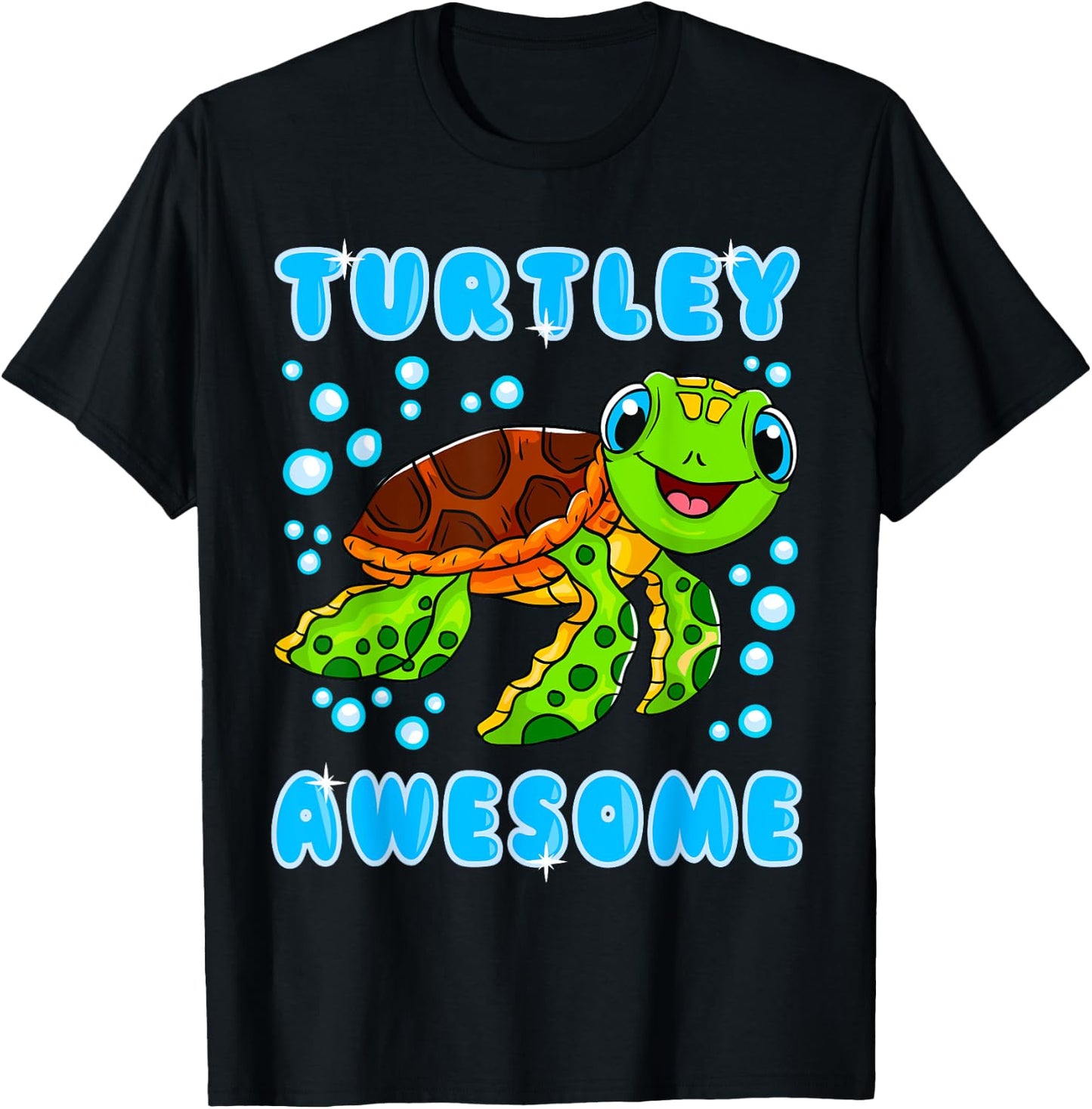 Turtles Turtley Awesome Turtle Funny Sayings Quotes T-Shirt - T-Shirt | Black