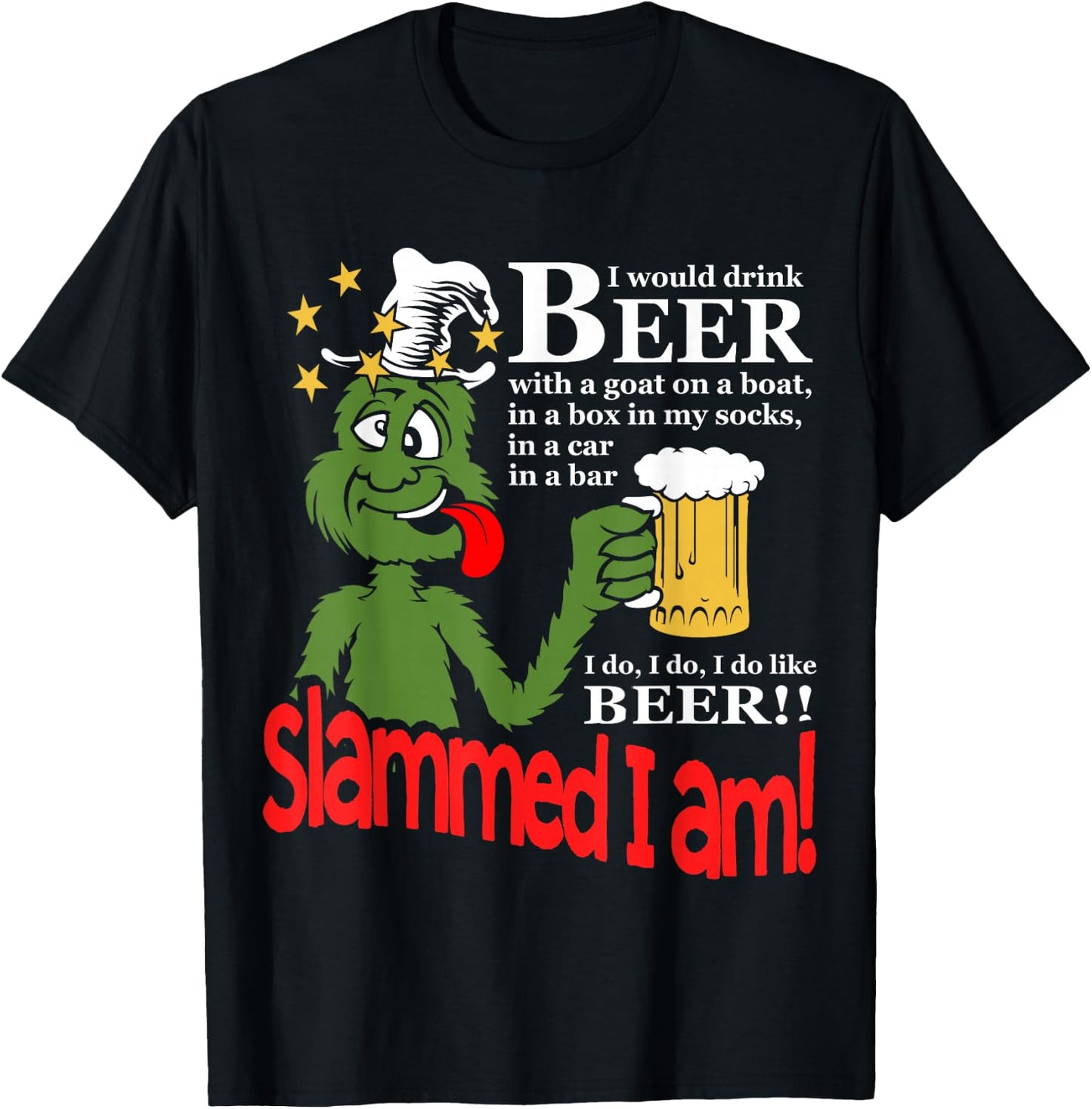 Slammed I Am T-Shirt - T-Shirt | Black