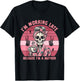 I'm Working Late Because I'm A Mother Design T-Shirt - T-Shirt | Black
