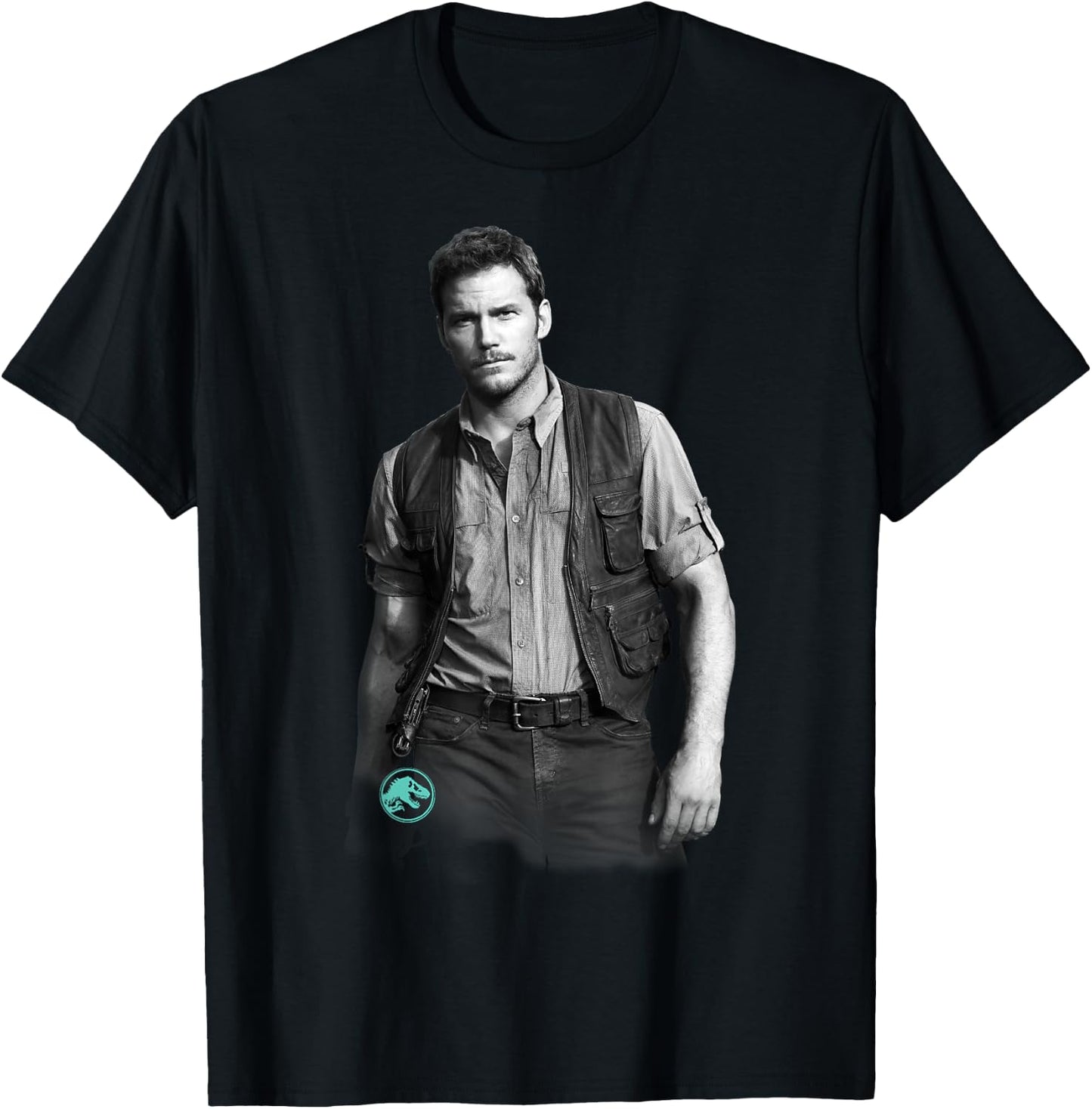 Jurassic World Chris Pratt Swag T-Shirt - T-Shirt | Black