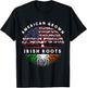 USA Pride Irish Roots Ireland T-Shirt - T-Shirt | Black