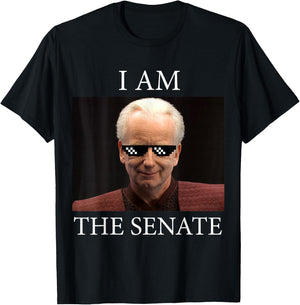 Prequel : I Am The Senate T-Shirt - T-Shirt | Black