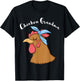 Chicken Grandma Funny Crazy Hen Lady Farm T Shirt T-Shirt - T-Shirt | Black