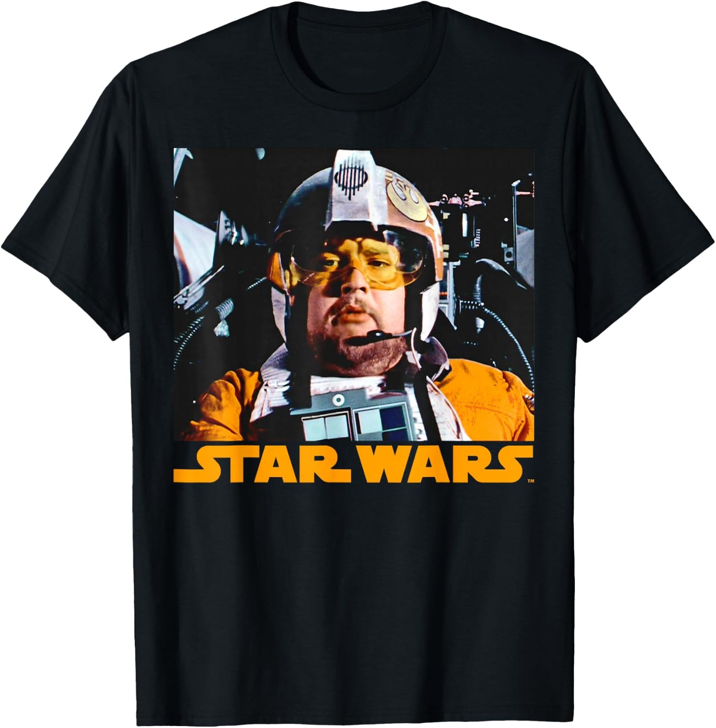 Star Wars Jek Tono Porkins Red Squadron X-Wing Pilot T-Shirt - T-Shirt | Black