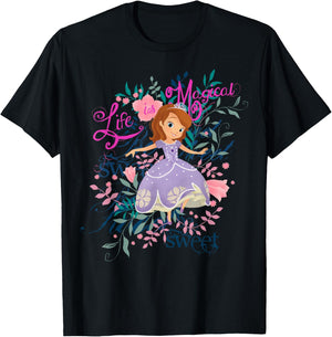 Disney - Sofia the First Life Is Magical T-Shirt - T-Shirt | Black