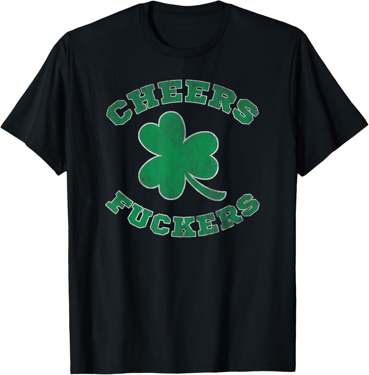 Cheers Fuckers Party T-Shirt - T-Shirt | Black