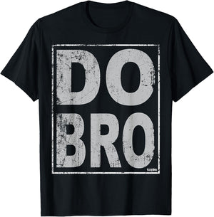 DOBRO - Do Bro - Funny bluegrass dobro players T-Shirt - T-Shirt | Black
