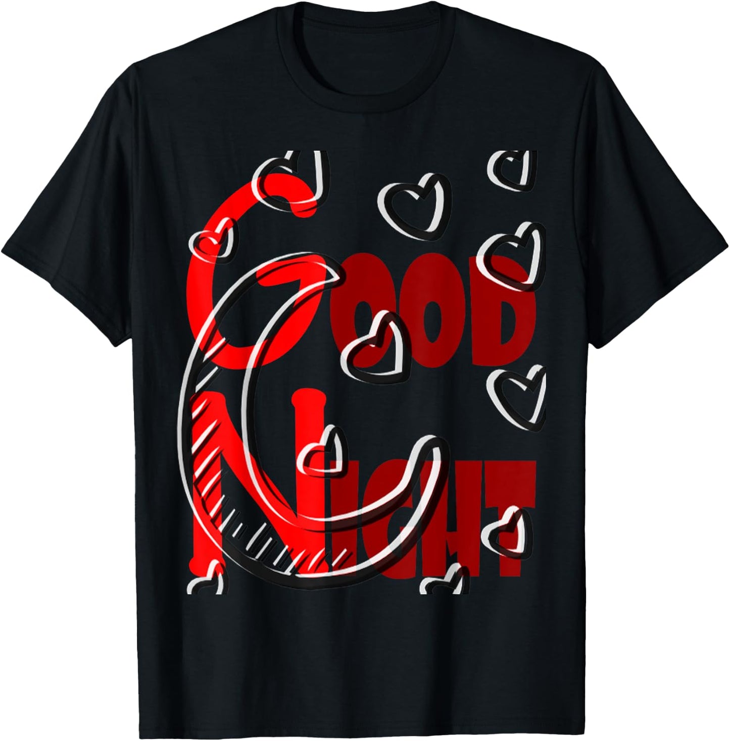Good Night and Moon T-Shirt - T-Shirt | Black