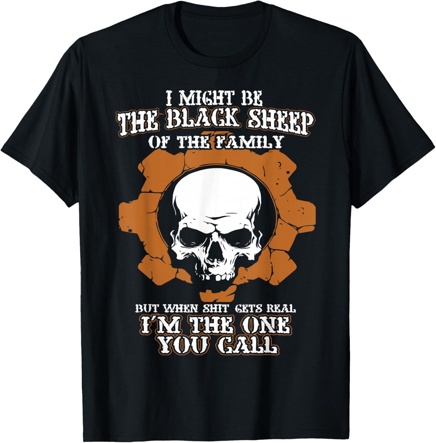 I Might Be The Black Sheep Of The Family T-Shirt - T-Shirt | Black