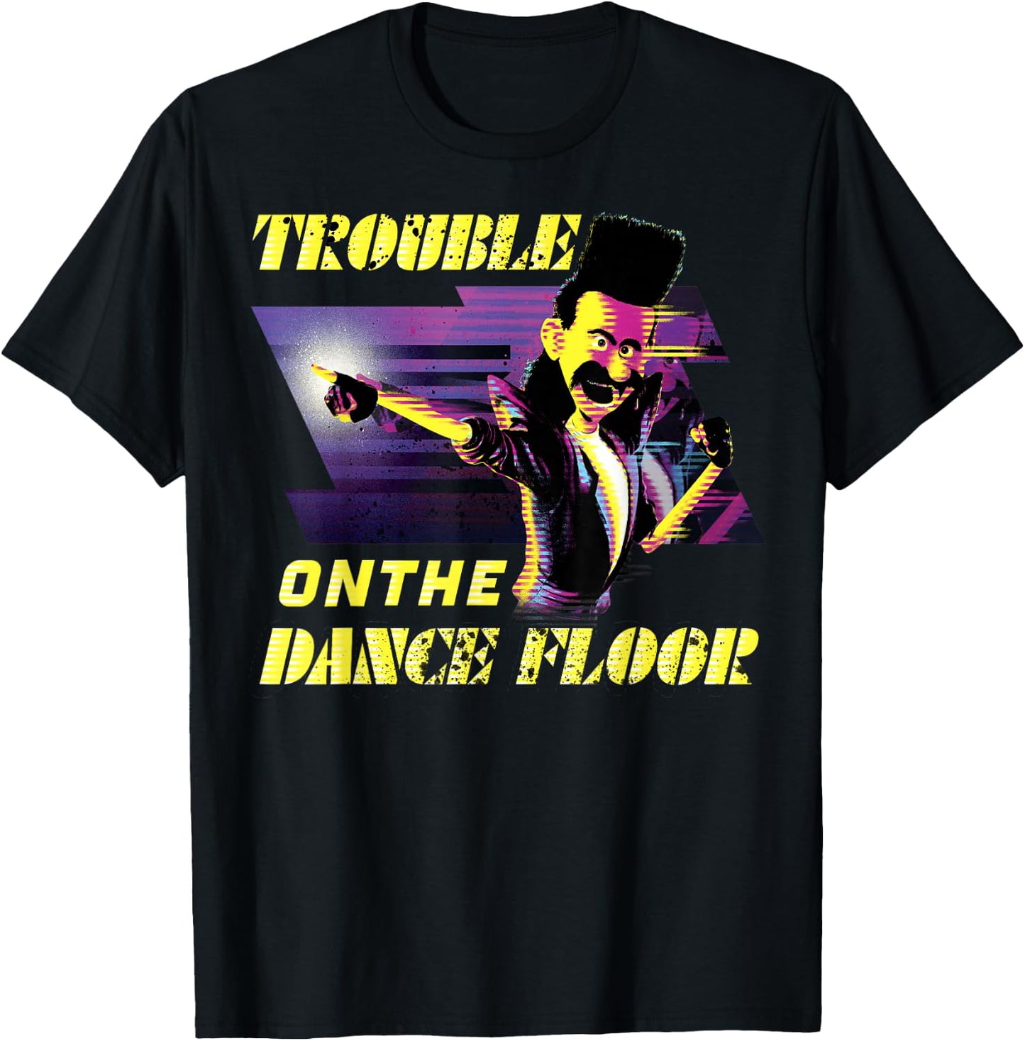 Despicable Me Minions Bratt Dance Trouble Graphic T-Shirt - T-Shirt | Black
