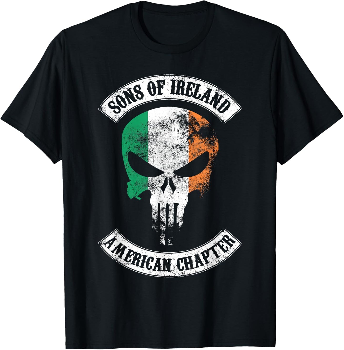 Irish Pride Apparel - Sons of Ireland - American Chapter T-Shirt - T-Shirt | Black