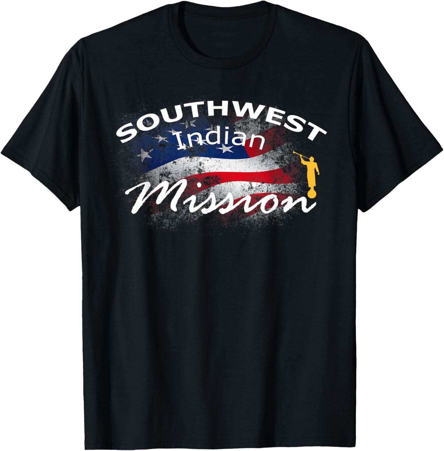 Southwest Indian Mormon LDS Mission Missionary Gift T-Shirt - T-Shirt | Black