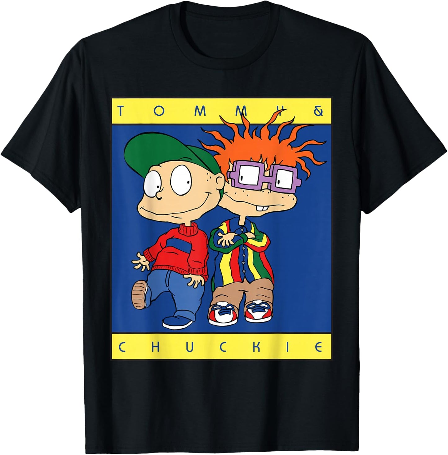 Tommy Chucky in Tommy Hilfiger Inspired T-Shirt - T-Shirt | Black