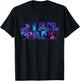 Star Wars Logo Retro 90s Galaxy T-Shirt - T-Shirt | Black